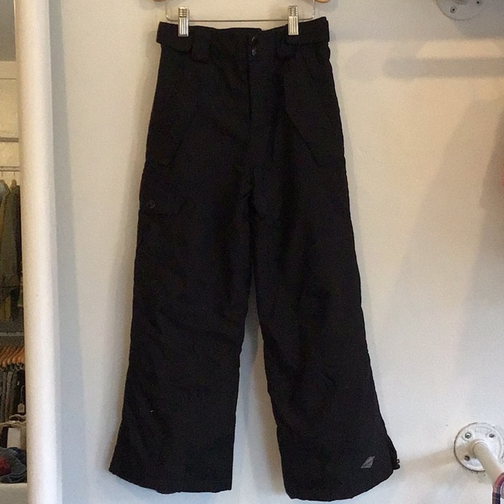 Children's Black Snow Pants